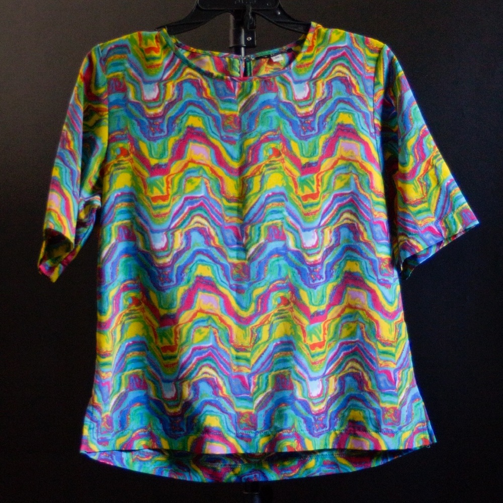 Psychedelic top vintage
